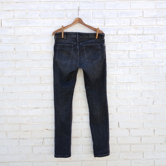 Meyer M5 Slim Jeans Washed Black Size 32/34 - Picture 6 of 9